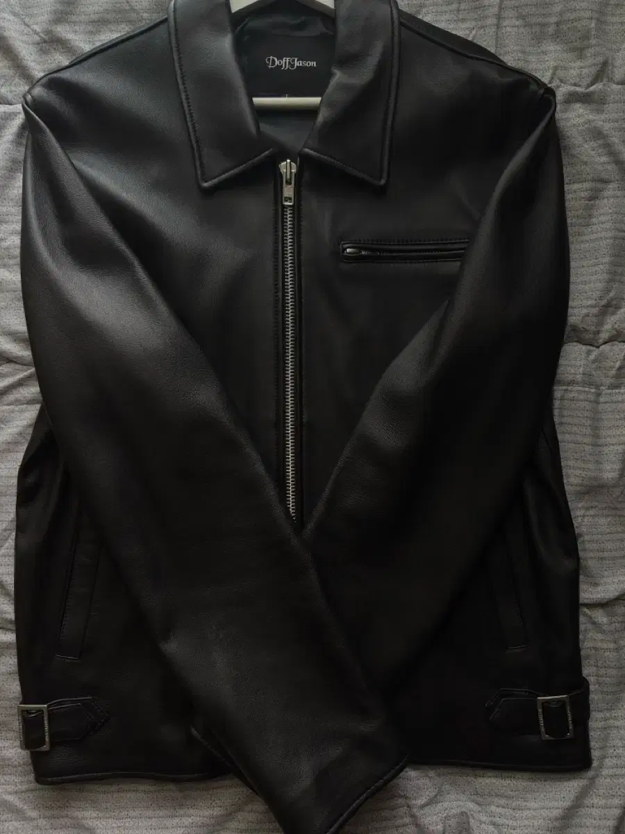 DOFFJASON LAMBSKIN SINGLE JACKET L DOFFJASON ラムスキン シングル